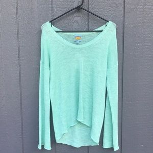 C&C California Medium turquoise sweater